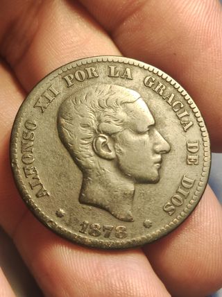 Moneda 10 Céntimos Alfonso XII 1878