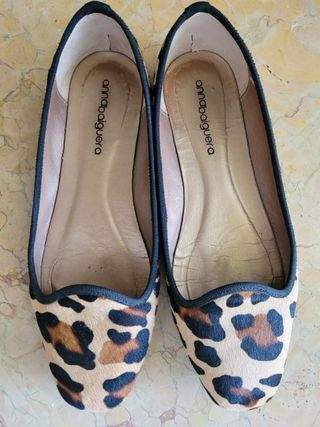 Ballerine Anna Baiguera Cavallino Beige/Marrone