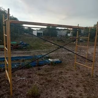 Andamio metálico