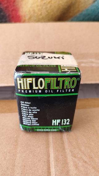Filtro Aceite Moto Hiflofiltro HF132 Suzuki
