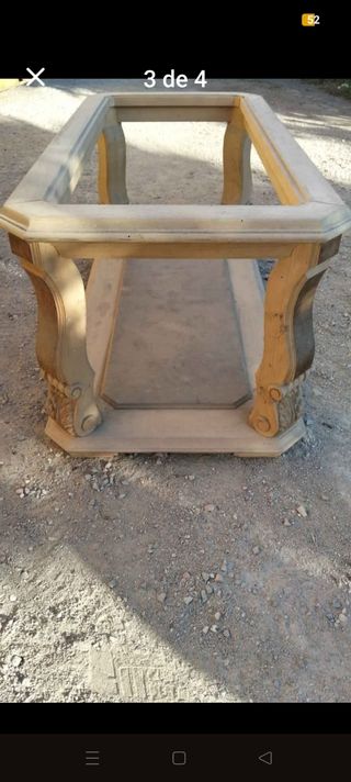 Mesa de centro de madera