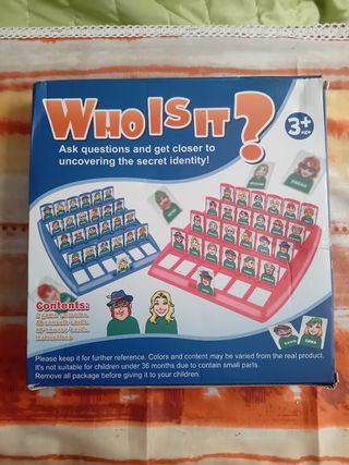 Gioco Who Is It? - Indovina Chi?