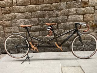 Bicicleta tandem vintage
