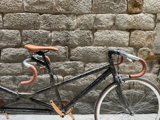 Bicicleta tandem vintage