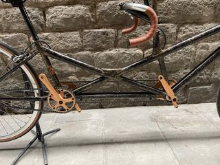 Bicicleta tandem vintage