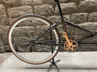 Bicicleta tandem vintage