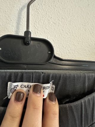 Pantaloni skinny grigi Carla Ferroni