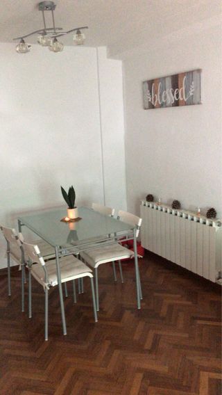 Comedor cristal y metal