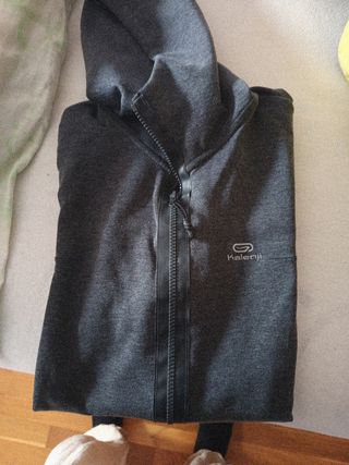 Chaqueta deportiva gris Kalenji