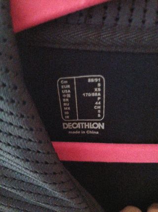 Chaqueta deportiva gris Kalenji