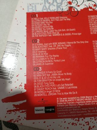 Lote 2 CDs: Lo Mejor de Black & Éxitos Disco
