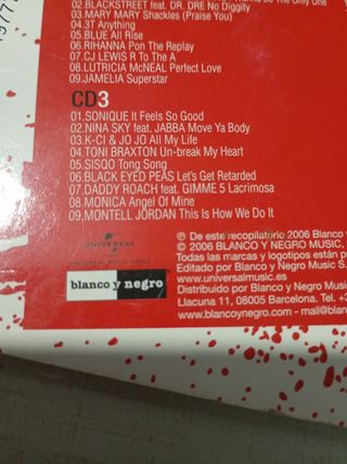 Lote 2 CDs: Lo Mejor de Black & Éxitos Disco