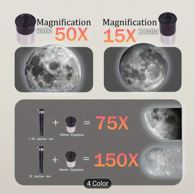 Telescopio Astronómico Infantil con Accesorios