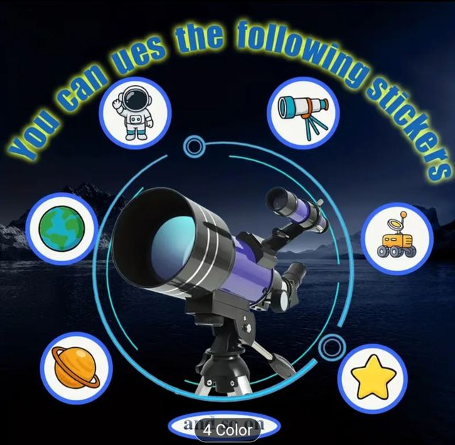 Telescopio Astronómico Infantil con Accesorios