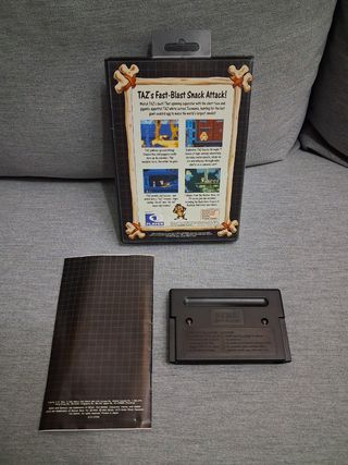 Videojuego Taz-Mania megadrive Genesis