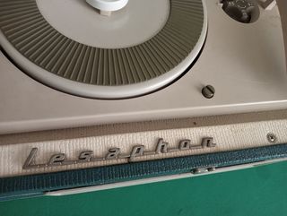 Giradischi Vintage Beige e Verde