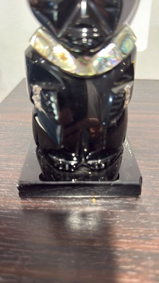 FIGURA AZTECA NEGRA PIEDRA