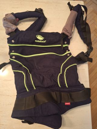 Mochila Portabebés Manduca Azul