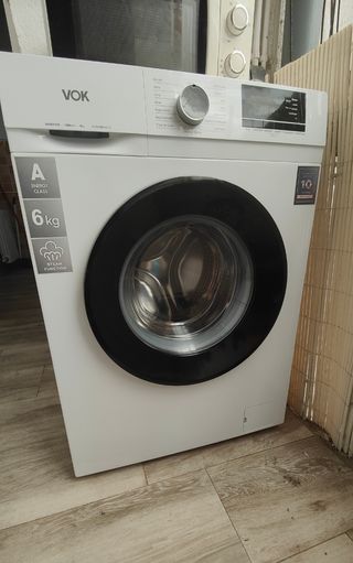 Lavadora VOK 6kg A+++ Inverter 1200rpm