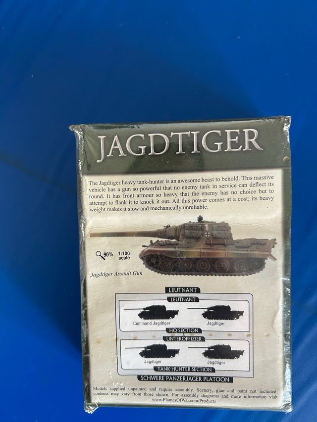 Flames of War Jagdtiger GBX70 1:100 2/2 minor