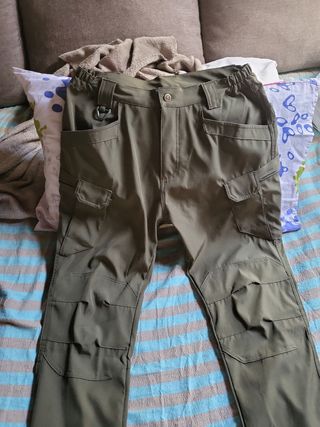 Pantaloni Cargo Impermeabili carpfishing