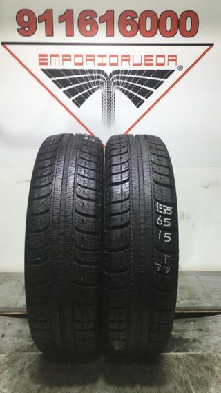 155 65 15 T MICHELIN RUEDA AL 90% VIDA UTIL