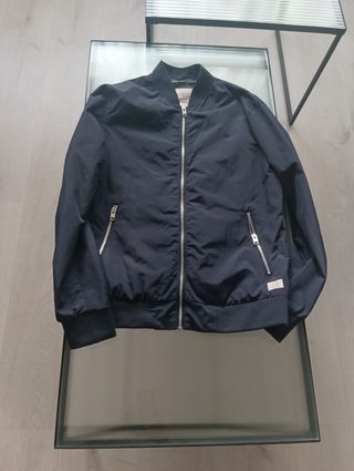 Chaqueta bomber Jack & Jones azul marino