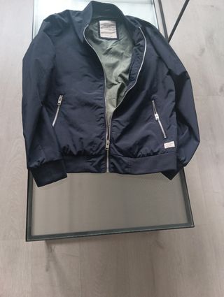 Chaqueta bomber Jack & Jones azul marino