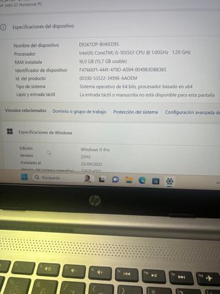 Portátil HP Core i5 10ª Gen