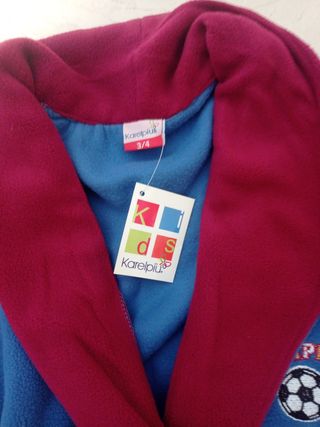 Vestaglia bambino pile 3-4 anni