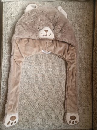 Gorro oso peluche Natura infantil