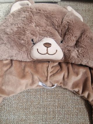 Gorro oso peluche Natura infantil