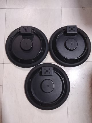 3 Pads Batería Electrónica Negros