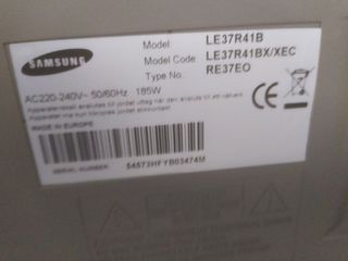 Televisor Samsung 52 Negro/Plata