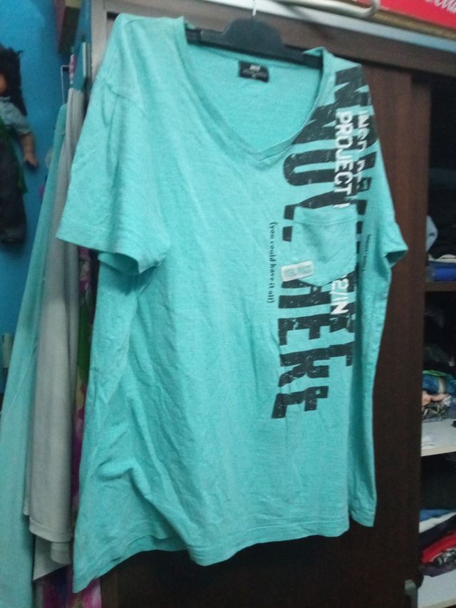 Camiseta Teal Talla XL