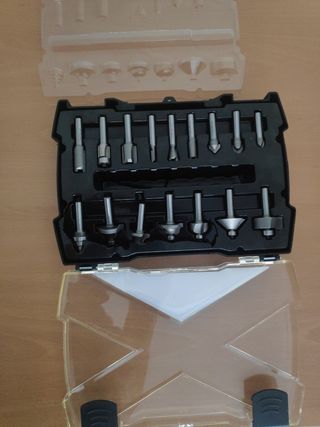 Fresas carpintería Tacklife 19 piezas Set ARB03C