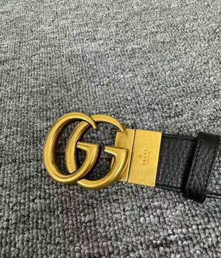 Cinturón Gucci para mujer, color negro,talla90