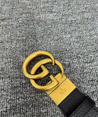 Cinturón Gucci para mujer, color negro,talla90