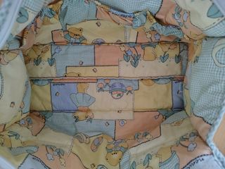 Bolso de bebé acolchado con ositos