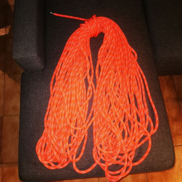 Cuerda escalada Petzl Club 10mm Naranja 60 Metros