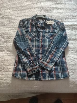 Camisa Pepe Jeans cuadros chico