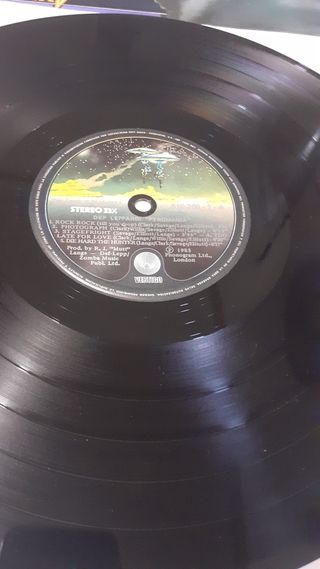 Vinilo LP Def Leppard Pyromania