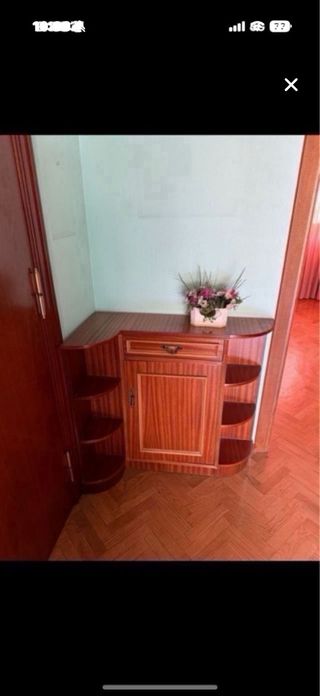 Mueble rinconero de madera
