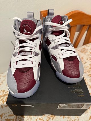 Jordan Jumpman Two Trey Zapatillas Gris/Rojo/Blanc