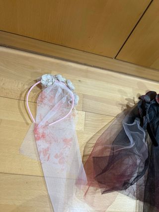 Disfraz Novia Cadáver Casero. 8-10 años