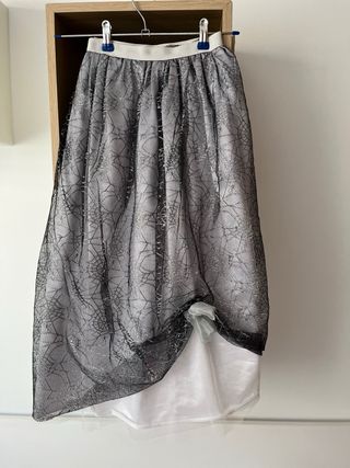 Disfraz Novia Cadáver Casero. 8-10 años