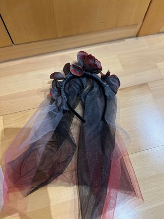 Disfraz Novia Cadáver Casero. 8-10 años