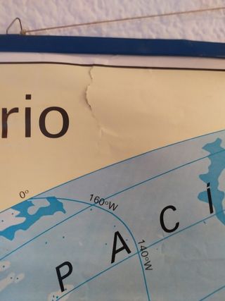 Mapa mundi Físico-Político. Editorial Vicens-vive