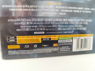 Highlander Blu-ray Edición Prestige Francia