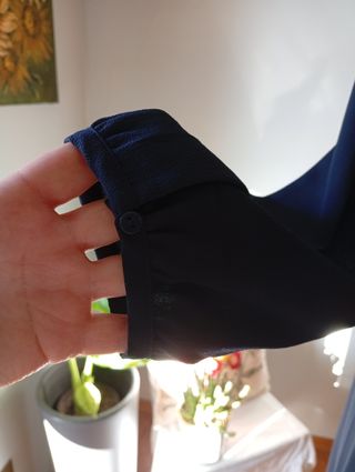 Raffinato abito blu